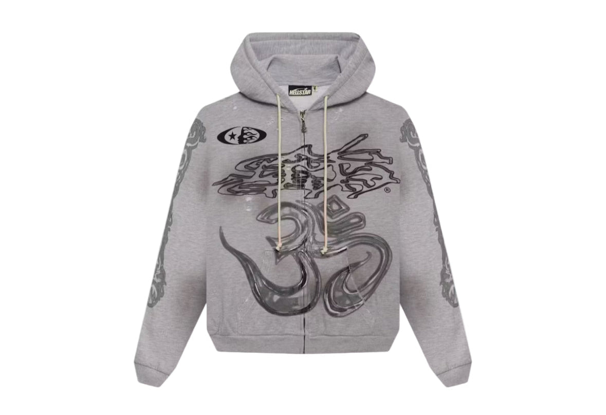 Yoga Zip-Up Grey