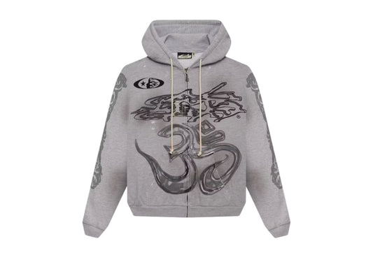 Yoga Zip-Up Grey