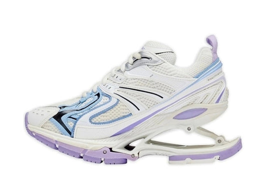X Pander Sneakers White Blue Purple
