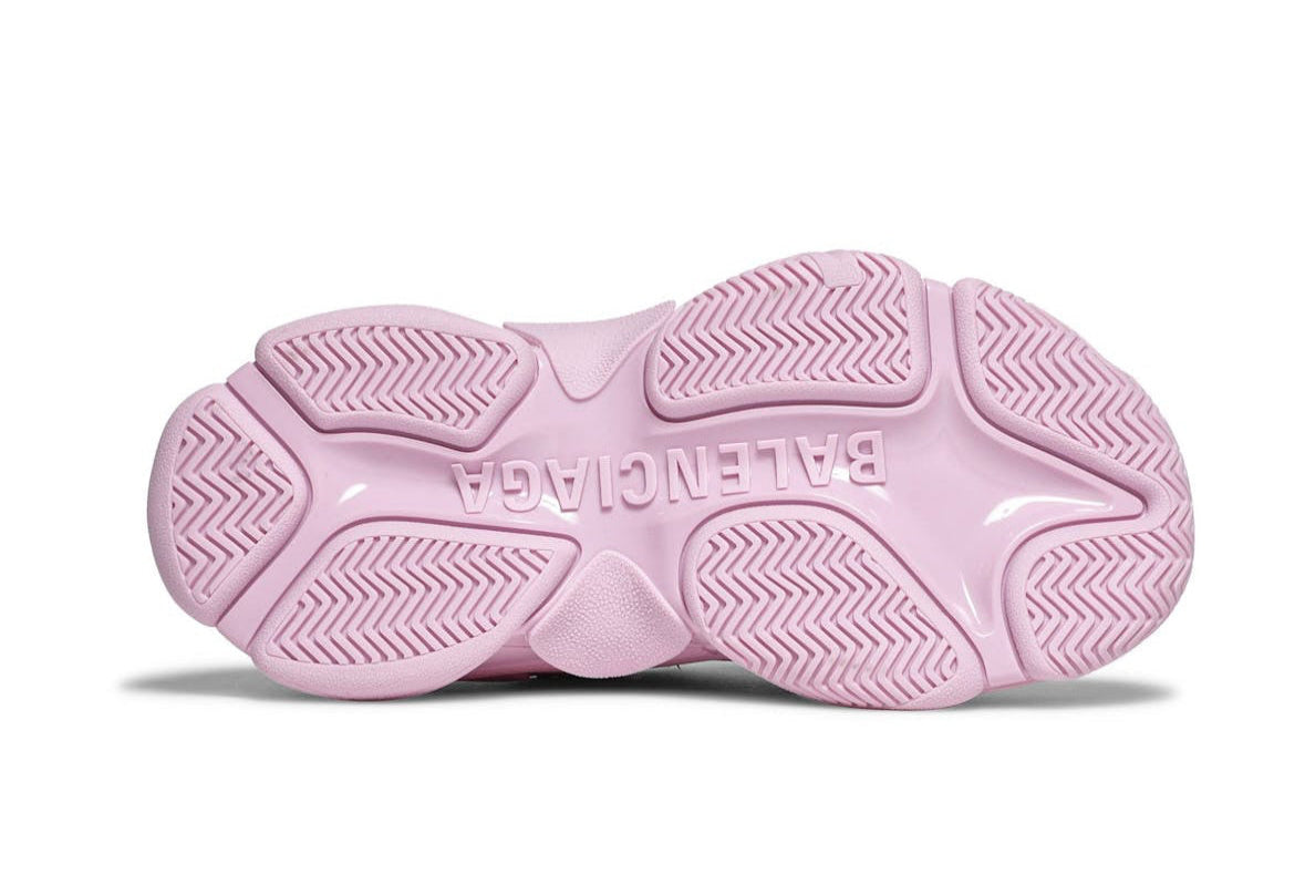 Triple S Sneaker All Over Logo Pink