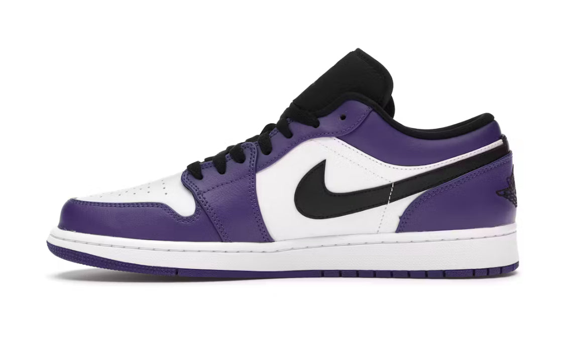 Air Jordan 1 Low Court Purple White