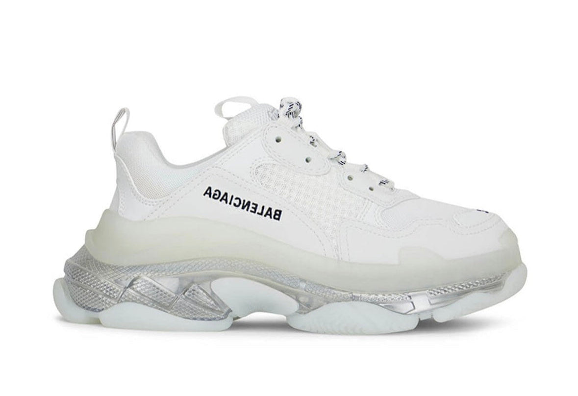 Triple S Sneaker White Iridescent