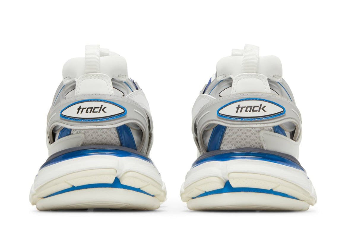 Track Sneaker White Blue