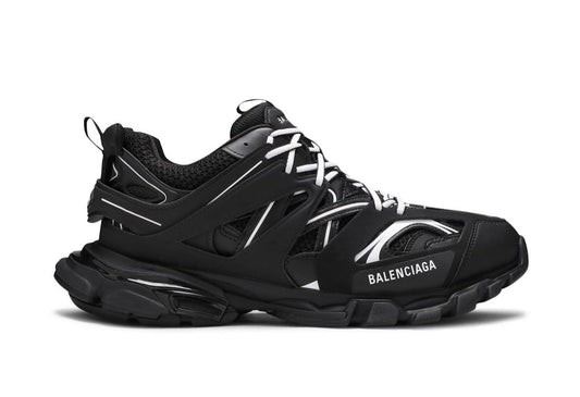 Track Sneaker Black White