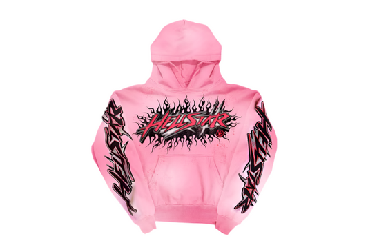 Brainwashed Without Brain Hoodie Pink