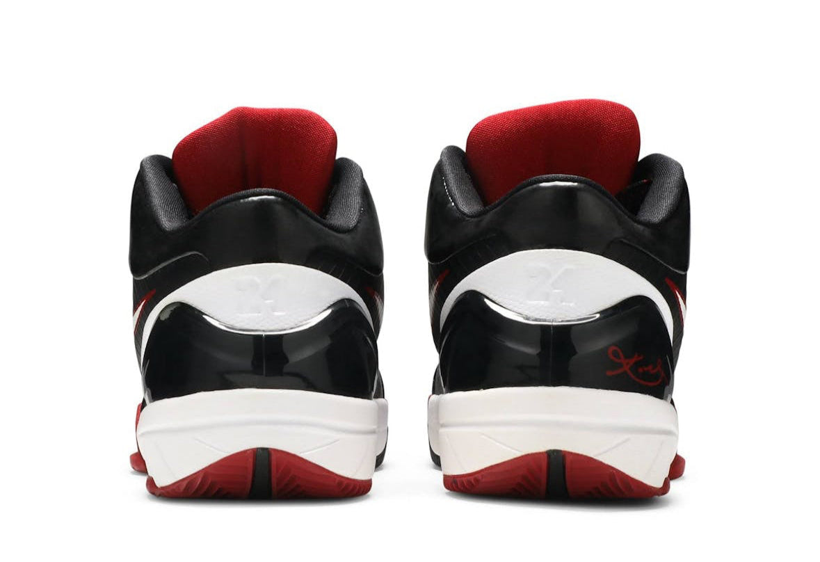 Kobe 4 Black White Varsity Red