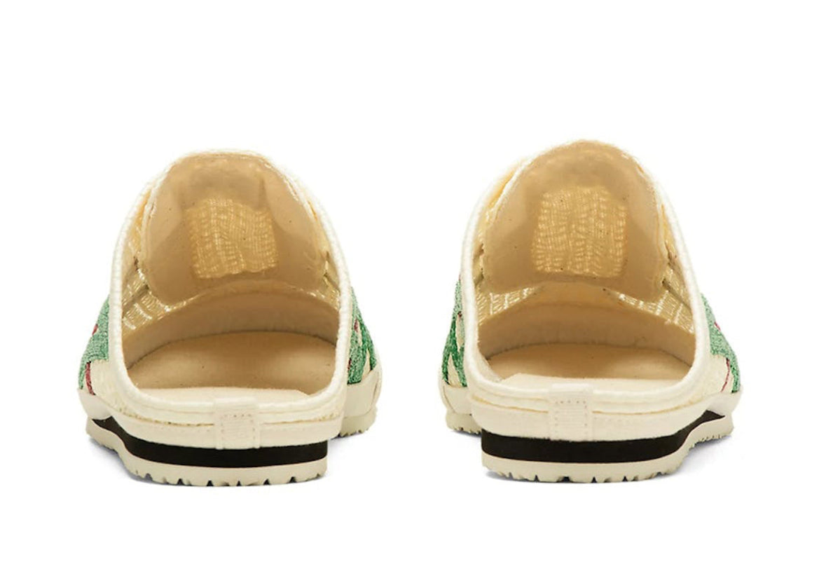 Mexico 66 Sabot Cream Green Red
