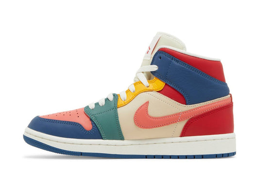 Jordan 1 Mid Multi Color