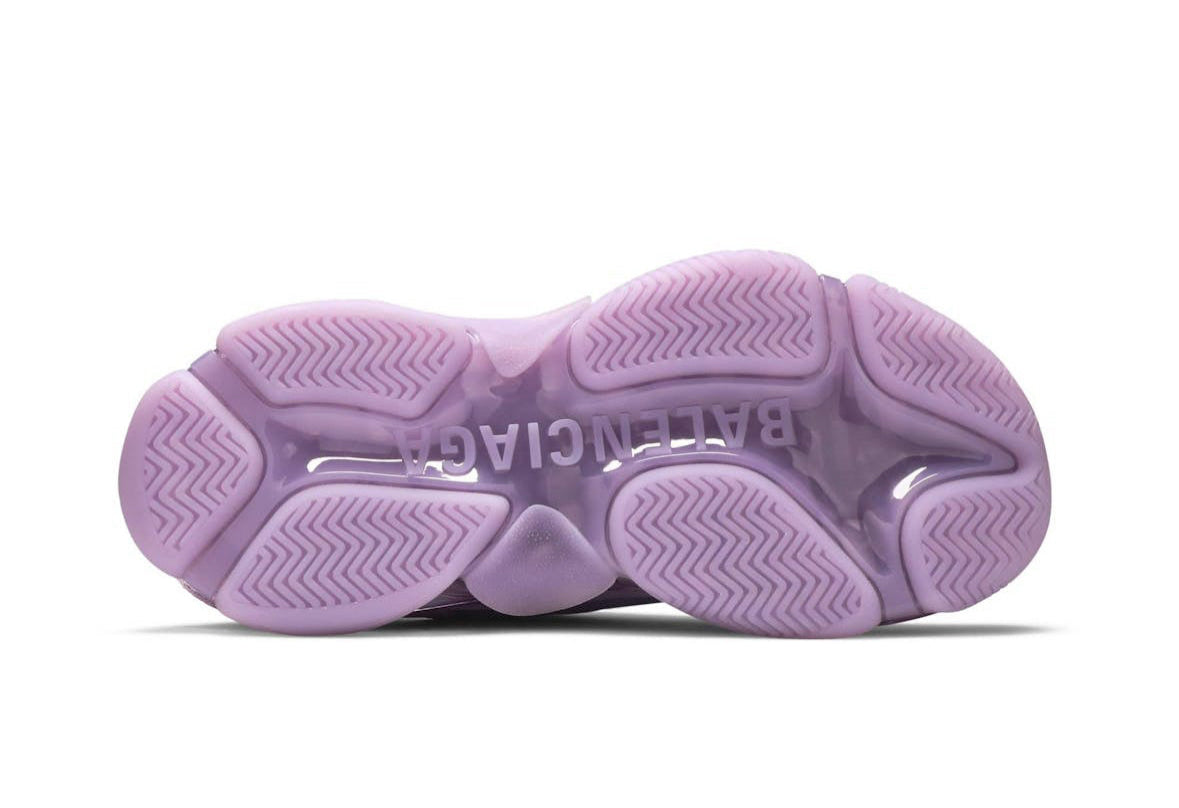 Triple S Sneaker Clear Sole Light Lilac
