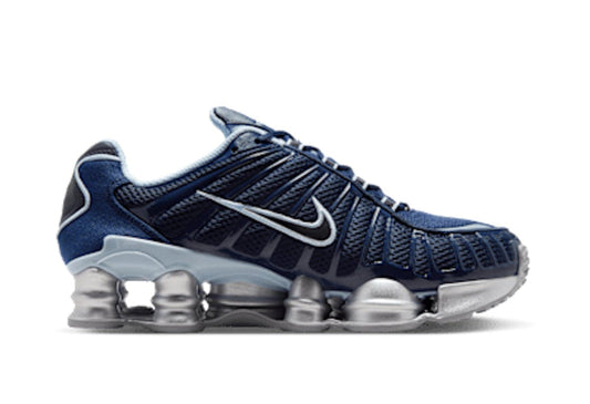 Shox TL Obsidian Light Armory Blue Flat Silver Metallic Platinum