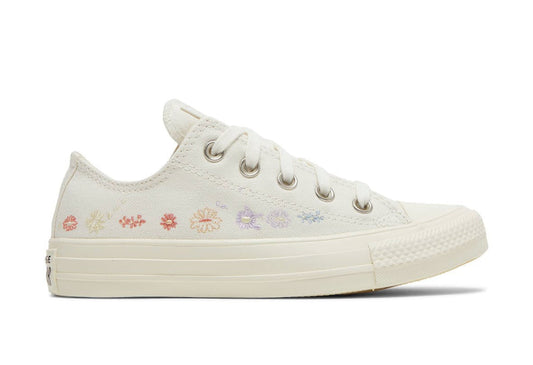 Chuck Taylor All Star Low Embroidered Floral Egret