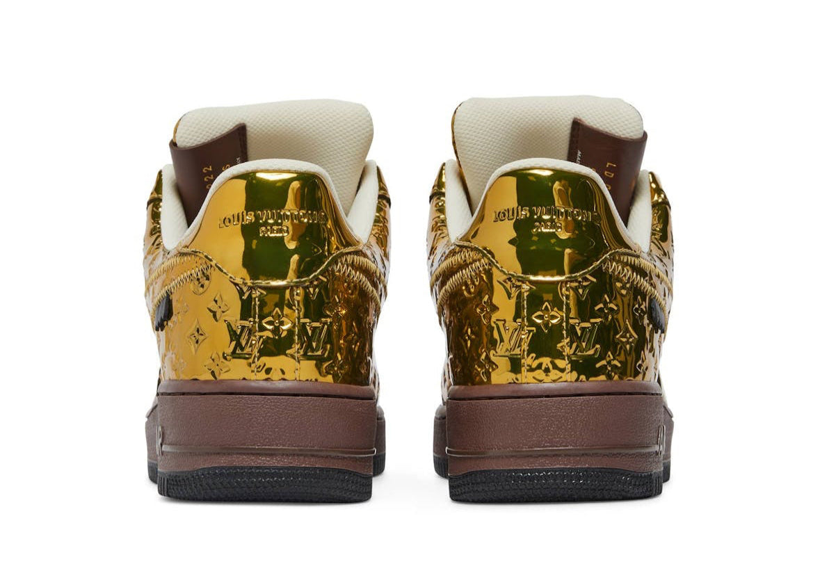Air Force 1 Low By Virgil Abloh Metallic Gold