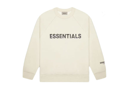 Crewneck Appliqué Logo Buttercream