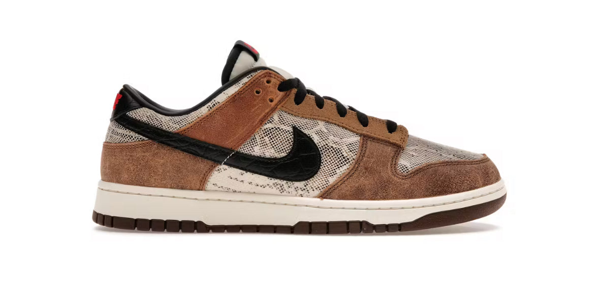 Nike Dunk Low PRM Brown Snakeskin