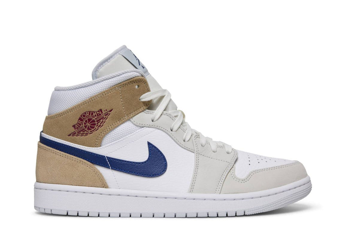 Jordan 1 Mid Tan Suede