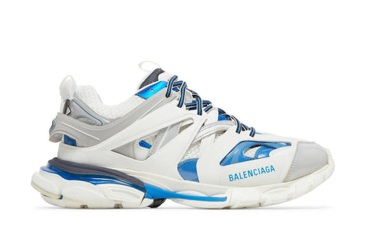 Track Sneaker White Blue