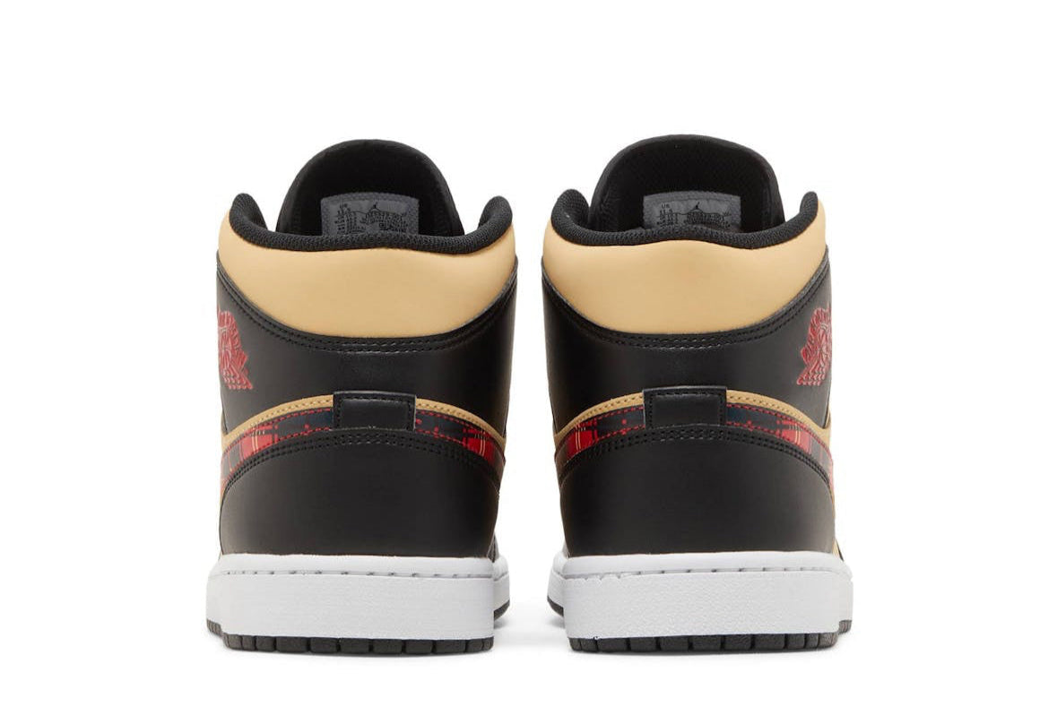 Jordan 1 Mid SE Tartan Swoosh