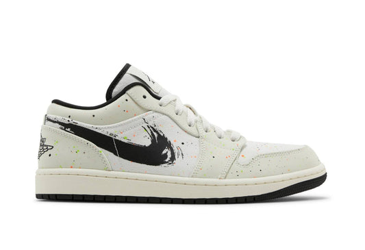 Jordan 1 Low Brushstroke Swoosh Paint Splitter