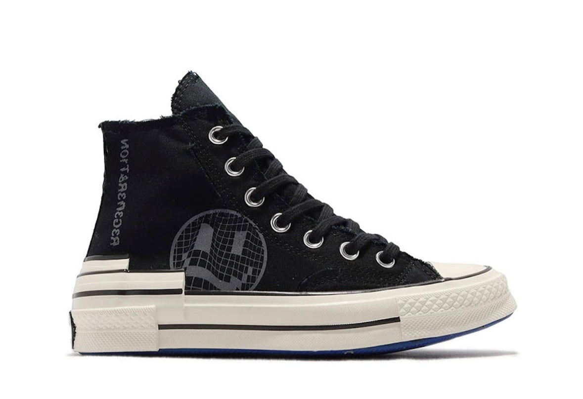 Chuck 70 Hacked Heel High Tear Away Black Blue