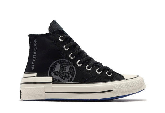 Chuck 70 Hacked Heel High Tear Away Black Blue