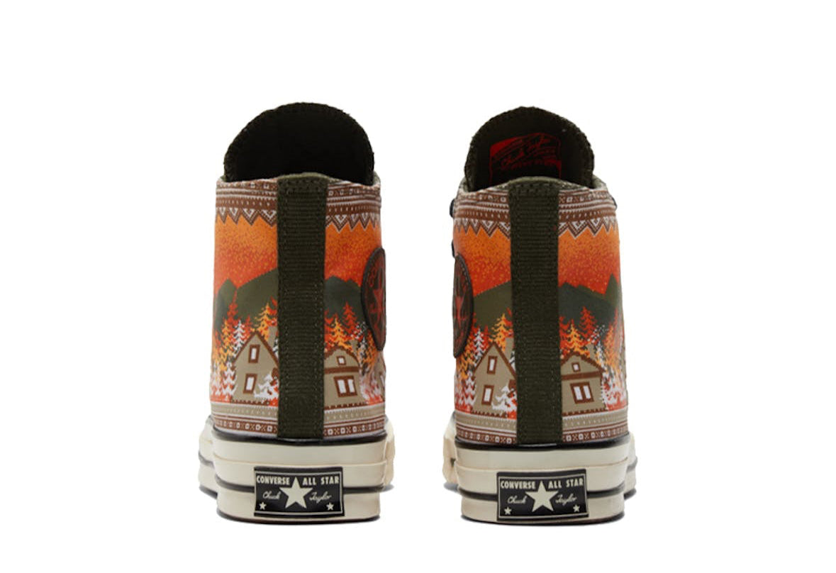 Chuck 70 High Holiday Sweater Orange