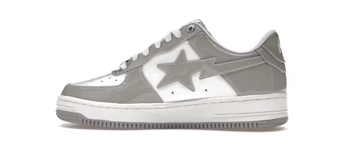 BAPE Bapesta Light Grey