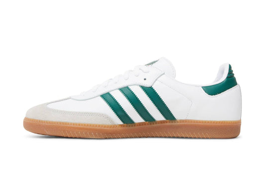 Samba Team White Collegiate Green