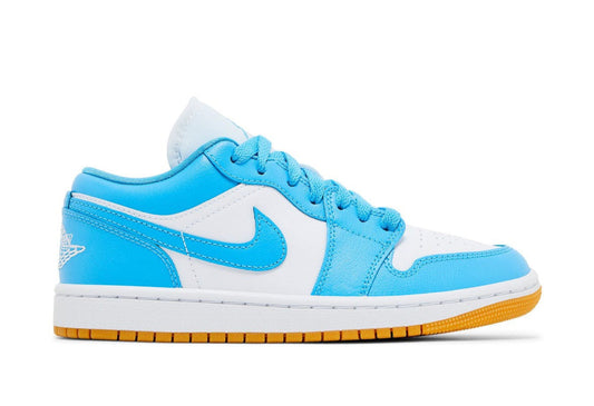 Jordan 1 Low Dark Powder Blue Gum