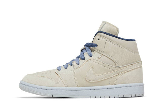 Jordan 1 Mid SE White Midnight Navy