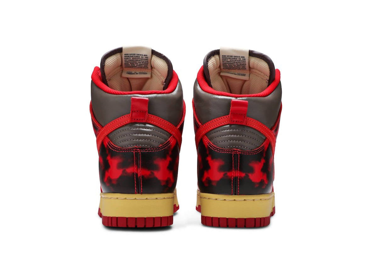 Dunk High 1985 Red Acid Wash