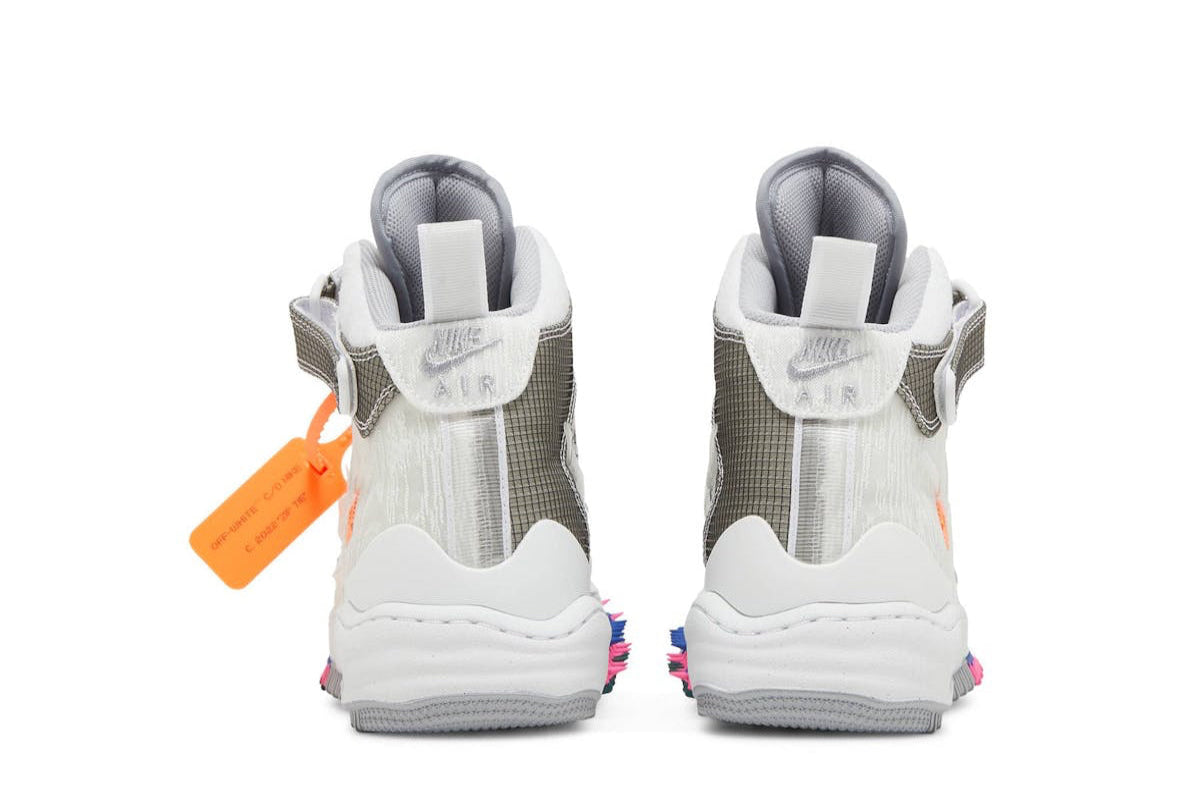 Off-White X Nike Air Force 1 Mid White