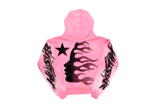 Brainwashed Without Brain Hoodie Pink