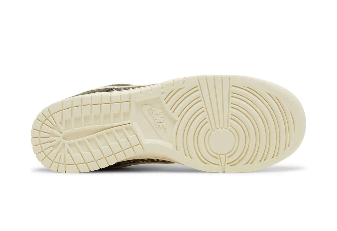 Dunk Low Rainbow Trout Sequoia/Alabaster Safety Orange