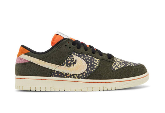 Dunk Low Rainbow Trout Sequoia/Alabaster Safety Orange