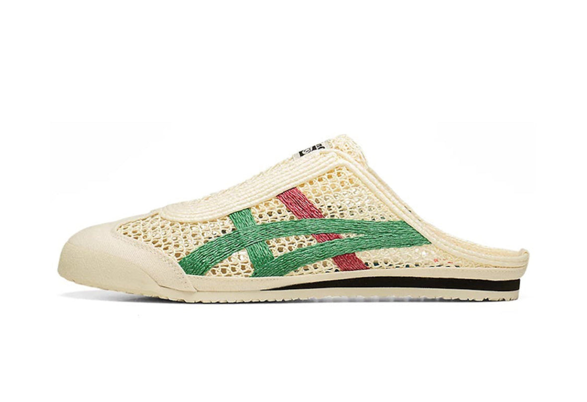 Mexico 66 Sabot Cream Green Red