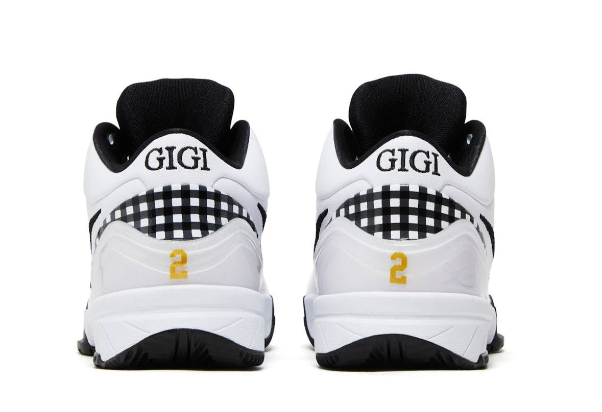 Zoom Kobe 4 Protro White Gold Emerald