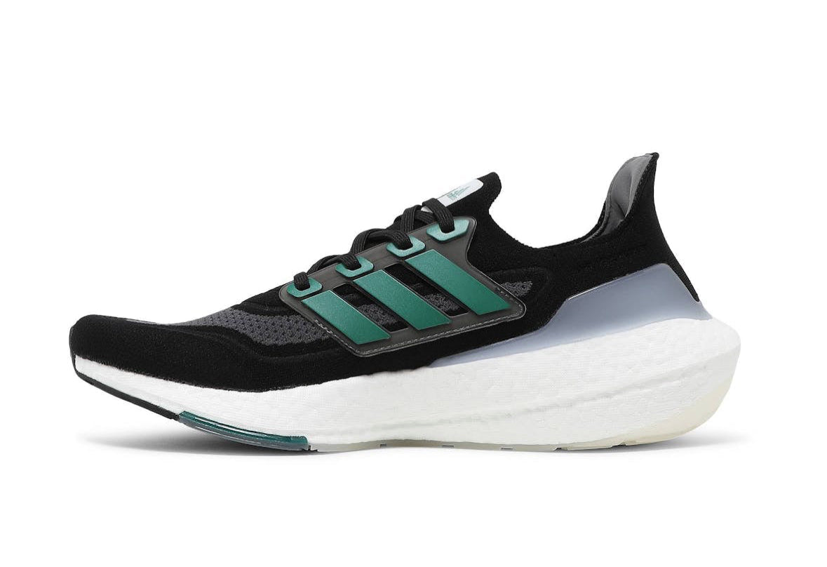 UltraBoost 21 Black Sub Green