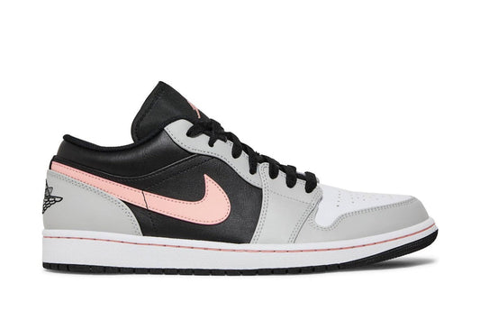 Jordan 1 Low Black Grey Pink