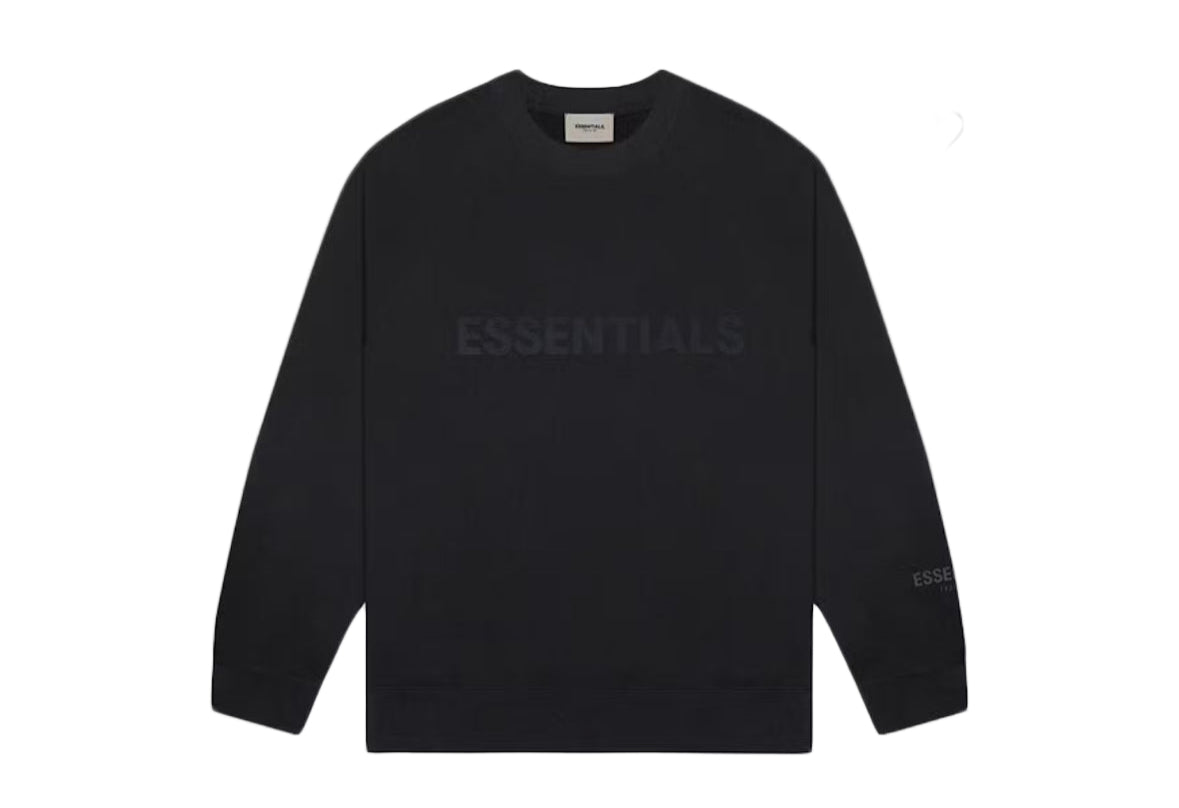 Crewneck Appliqué Logo Dark Slate/Stretch Limo/Black