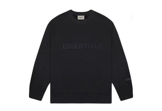 Crewneck Appliqué Logo Dark Slate/Stretch Limo/Black