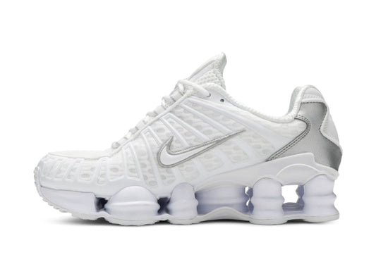 Shox TL White Metallic Silver
