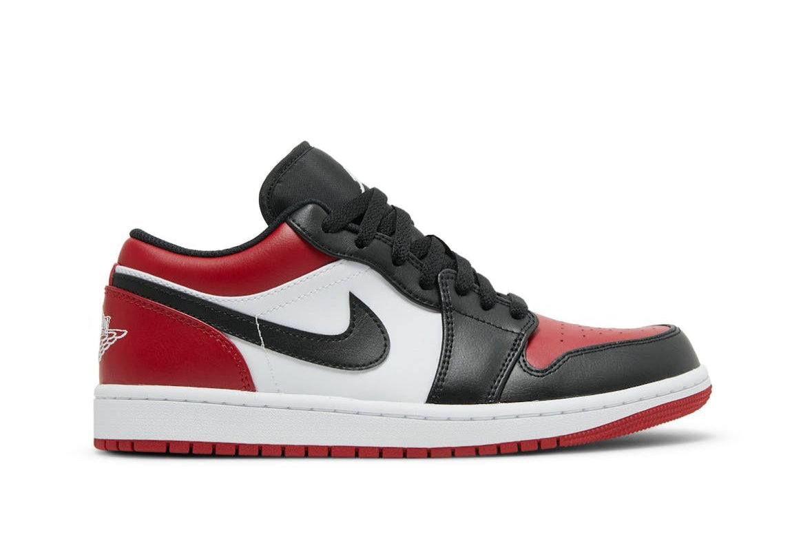 Jordan 1 Low Bred Toe