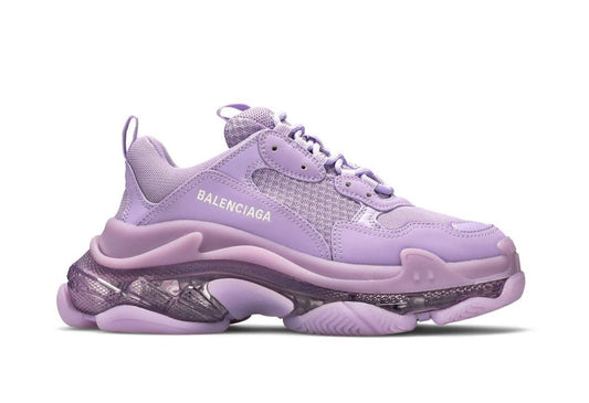 Triple S Sneaker Clear Sole Light Lilac