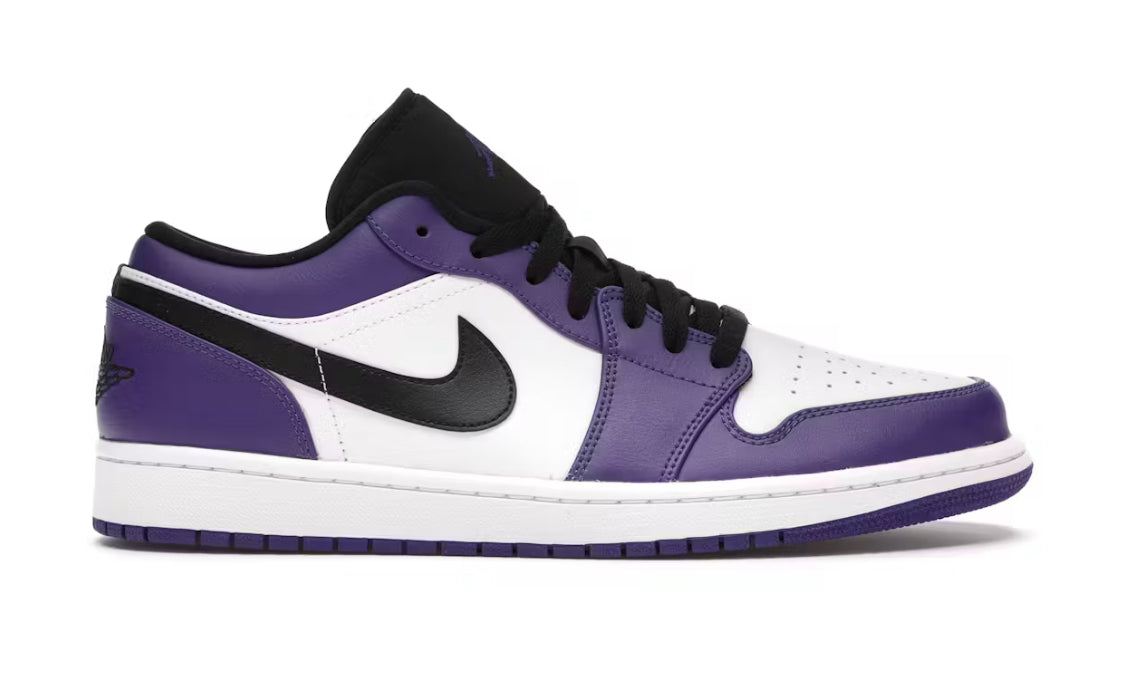 Air Jordan 1 Low Court Purple White