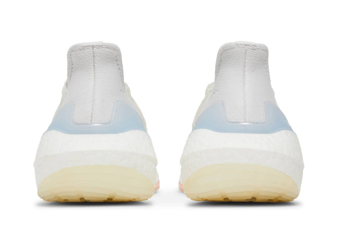 UltraBoost 21 White Glow Pink