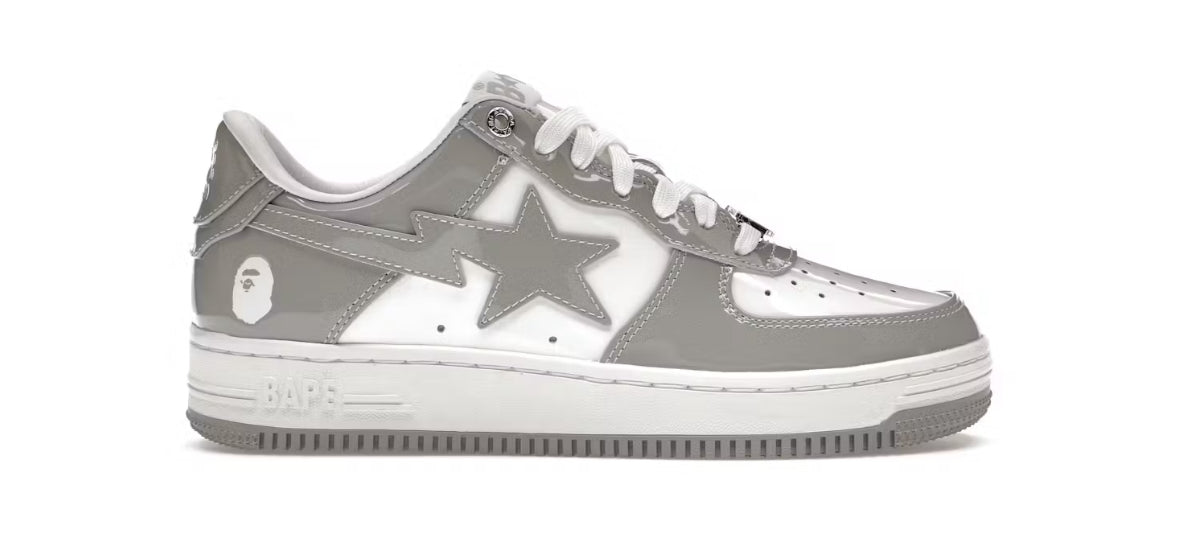 BAPE Bapesta Light Grey