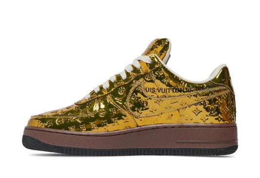 Air Force 1 Low By Virgil Abloh Metallic Gold