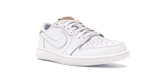 Air Jordan 1 Retro Low OG White Vachetta