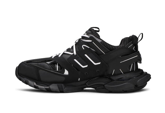 Track Sneaker Black White