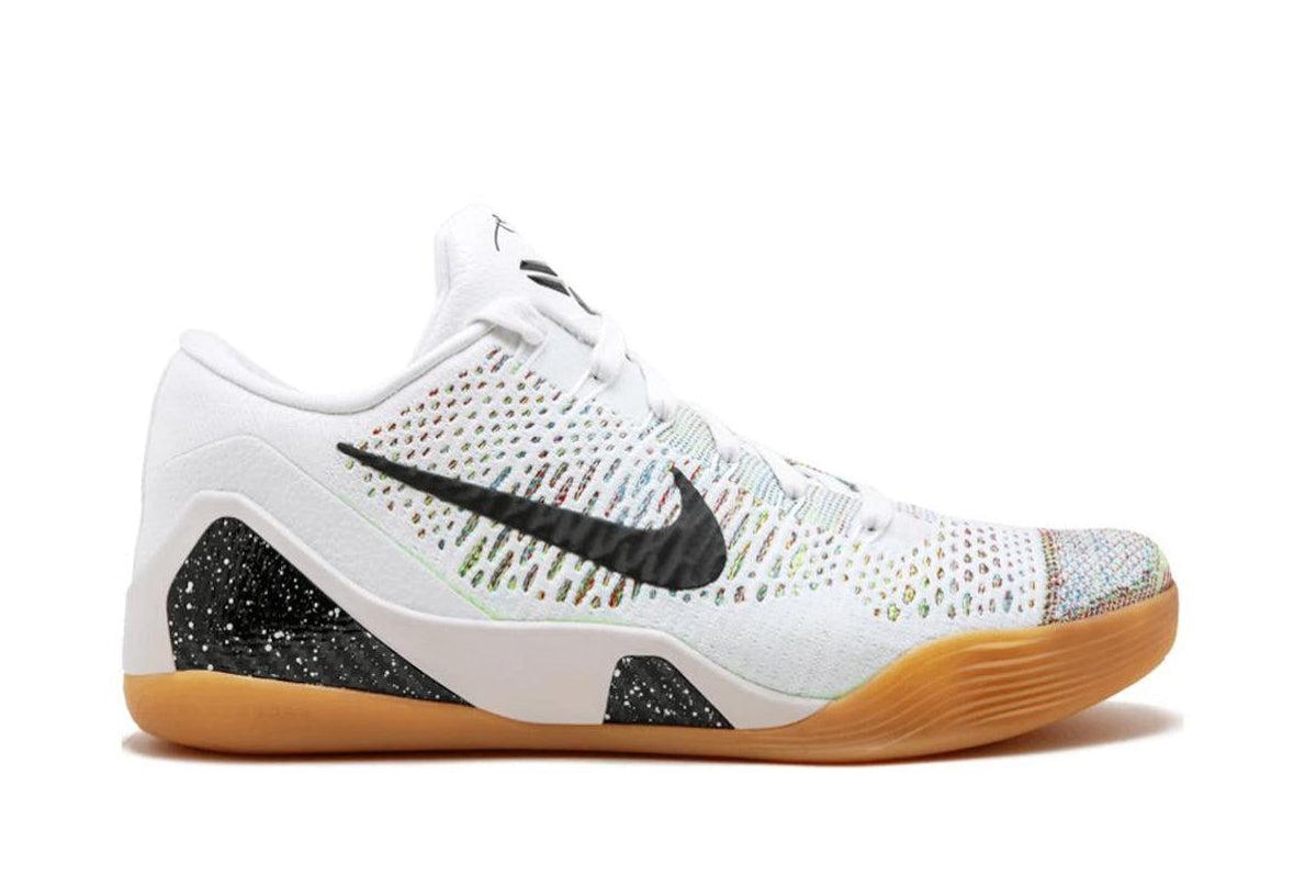 Kobe 9 Elite Premium Low HTM Milan White Multi Color